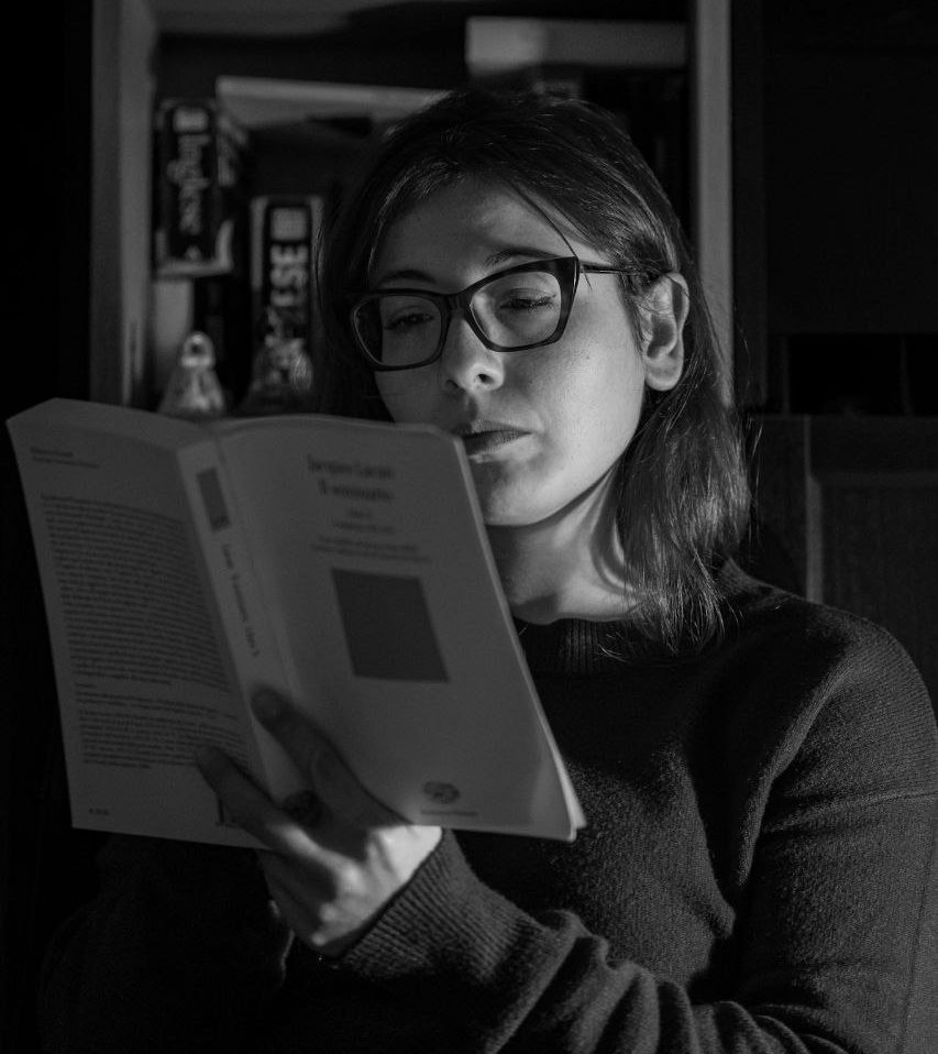Ritratto in bianco e nero di gisella la palombara